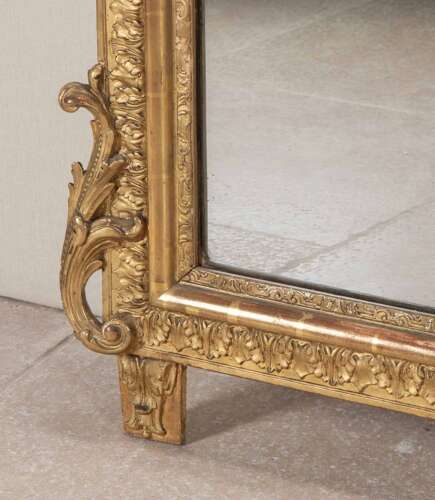 Pair of 19th Century French Neo-Classical Gilt Mirrors
