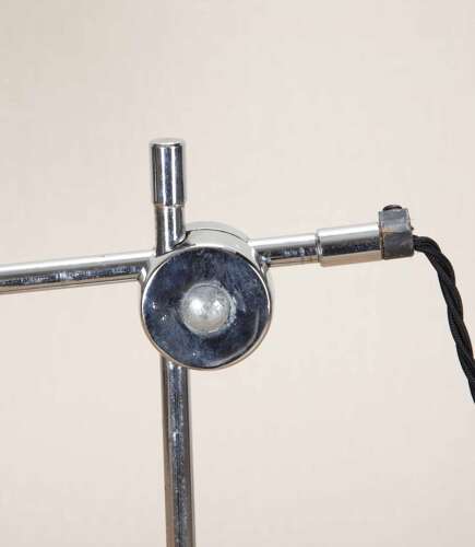 Mid-Century French Tole Desk Lamp