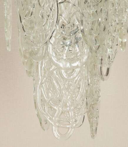 Mid-Century Italian 'Venini' Style Chandelier